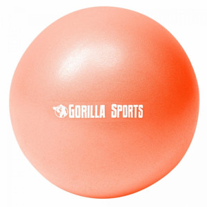 Gorilla Sports Mini lopta na pilates oranžová 23 cm 