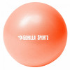 Gorilla Sports Mini lopta na pilates oranžová 28 cm 