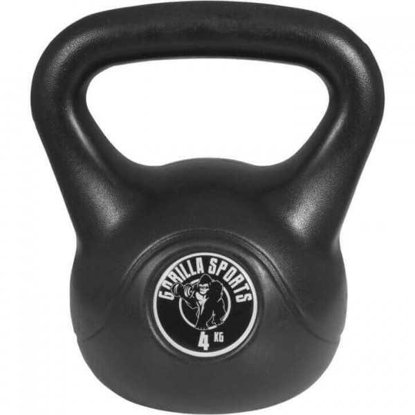 Gorilla Sports Cementový kettle-bell 2-20 kg Gorilla Sports Cementový kettle-bell 2-20 kg