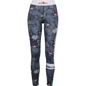 Gorilla Sports Farebné legíny III XL blossom 