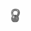 Gorilla Sports Liatinový kettle-bell 4-32 kg (strieborný) 6 kg 