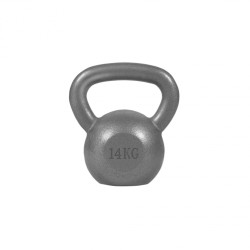 Gorilla Sports Liatinový kettle-bell 4-32 kg (strieborný) Gorilla Sports Liatinový kettle-bell 4-32 kg (strieborný)