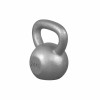 Gorilla Sports Liatinový kettle-bell 4-32 kg (strieborný) 24 kg 