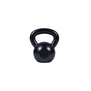 Gorilla Sports Liatinový kettle-bell 4-32 kg (čierny) 