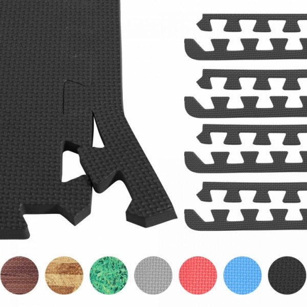 Gorilla Sports zakončenia pre ochranné podložky (8ks) Gorilla Sports zakončenia pre ochranné podložky (8ks)