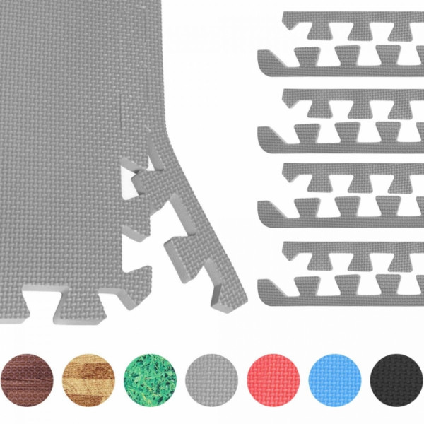 Gorilla Sports zakončenia pre ochranné podložky (8ks) Gorilla Sports zakončenia pre ochranné podložky (8ks)