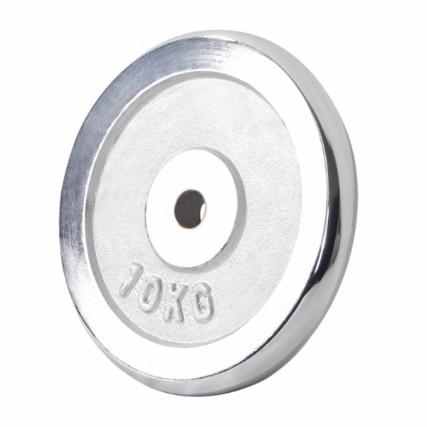 Gorilla Sports pochrómovaný činkový kotúč 0,5kg - 30 kg/ 31mm Gorilla Sports pochrómovaný činkový kotúč 0,5kg - 30 kg/ 31mm