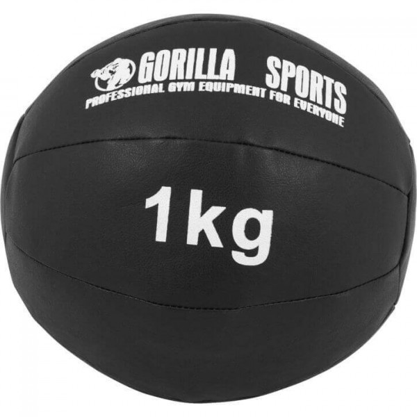 Gorilla sports kožený medicinbal Gorilla sports kožený medicinbal