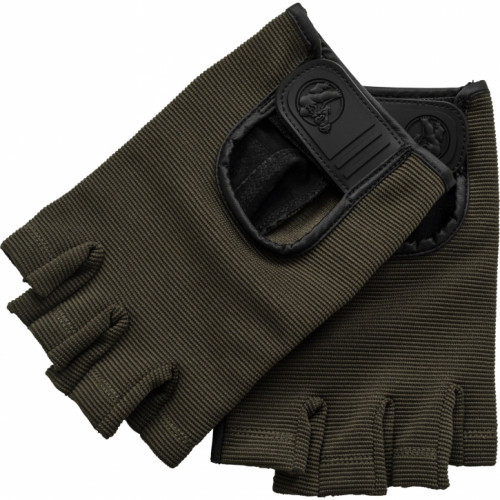 Tréningové rukavice Gorilla Sports II L Khaki 