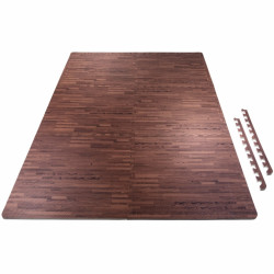 Gorilla Sports Puzzle ochranná podložka 6 ks + 12 zakončení, 2,16 m² Gorilla Sports Puzzle ochranná podložka 6 ks + 12 zakončení, 2,16 m²