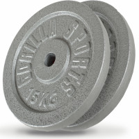 Gorilla Sports Set liatinových kotúčov 30 KG ( 2x 15 KG)