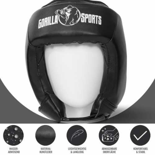 Gorilla Sports Boxerská prilba S 