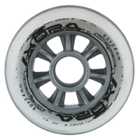 Kolieska na korčule NILS EXTREME PU, 90x24mm, číre (4KS)