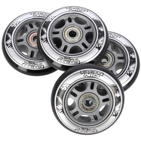 KOLIESKA PU 80x24 ČIERNE (4KS) + LOŽISKA ABEC 9 (8KS) ZOSTAVA NILS EXTREME KOLIESKA PU 80x24 ČIERNE (4KS) + LOŽISKA ABEC 9 (8KS) ZOSTAVA NILS EXTREME