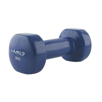 Liatinová činka pokrytá vinylom HMS, 3 kg