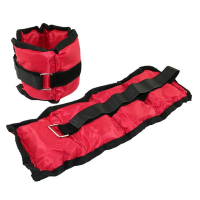 Závažie na ruky a nohy OB03 HMS, 2 x 1,5 kg, červené
