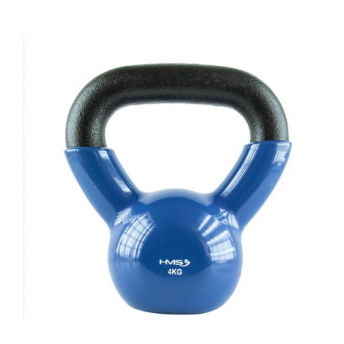 KN KETTLEBELL pokrytý neoprénom HMS, 4 kg 