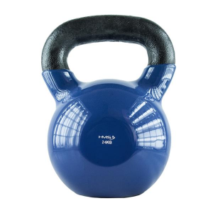 KN 24 KG KETTLEBELL POKRYTÝ VINYLOM HMS 