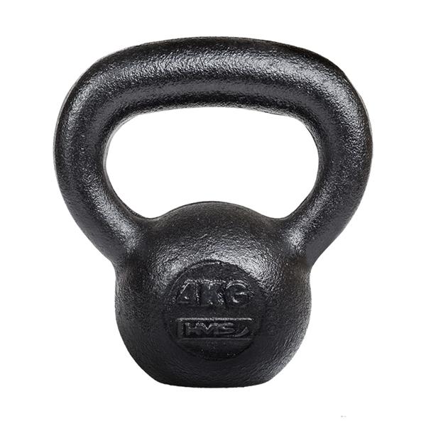 KZG Liatinový KETTLEBELL HMS, 4 kg KZG Liatinový KETTLEBELL HMS, 4 kg