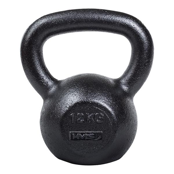 KZG Liatinový KETTLEBELL HMS, 12 kg KZG Liatinový KETTLEBELL HMS, 12 kg
