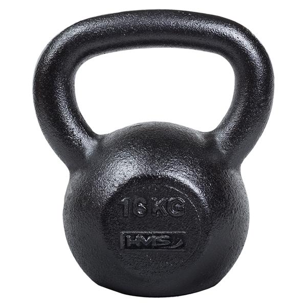 KZG Liatinový KETTLEBELL HMS, 16 kg KZG Liatinový KETTLEBELL HMS, 16 kg