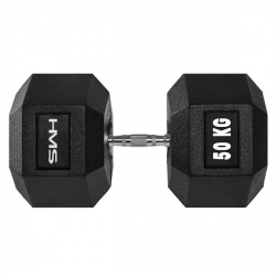 Hexagonálna činka jednoručka 50 kg Hexagonálna činka jednoručka 50 kg