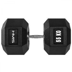 Hexagonálna činka jednoručka 55 kg Hexagonálna činka jednoručka 55 kg