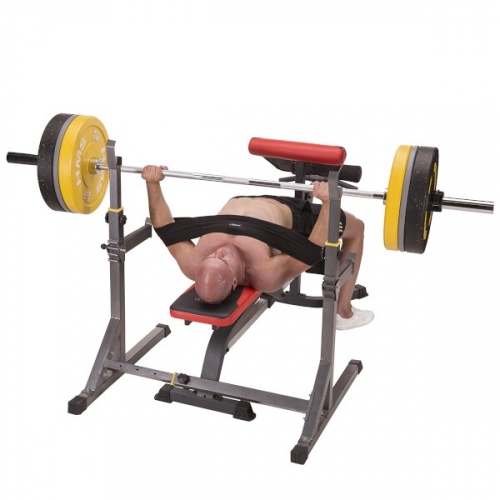 Elastické návleky pre Bench press HMS RWS3378, veľkosť M 