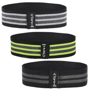 Odporové gumy Hip band - sada HMS HB20 3v1 