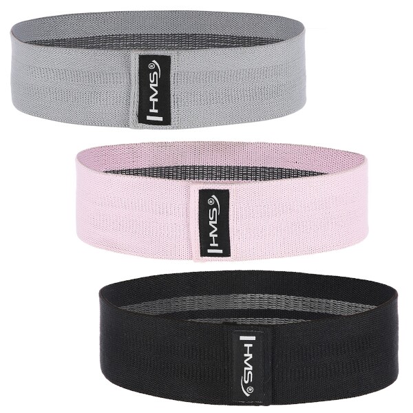 Odporové gumy Hip band - sada HMS HB21 3v1 Odporové gumy Hip band - sada HMS HB21 3v1