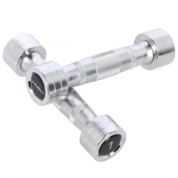 Chrómované činky HMS CHD01 2 x 1 kg Chrómované činky HMS CHD01 2 x 1 kg