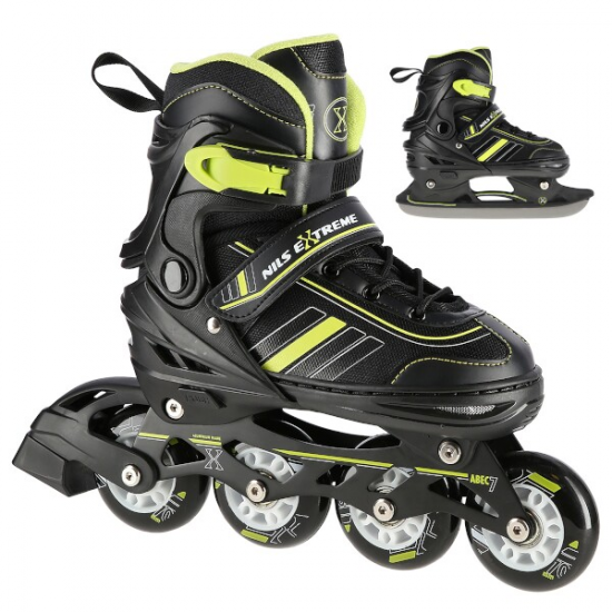 Brusle NILS Extreme NH18191 2v1 černo-žluté 