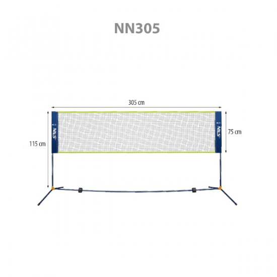Skládací síť pro badminton NILS NN305 