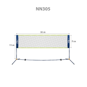 Skladacia sieť pre bedminton NILS NN305 