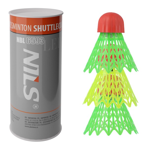 Crossmintonový košík s LED NILS NBL6593, 3 ks Crossmintonový košík s LED NILS NBL6593, 3 ks