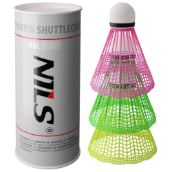 Bedmintonové košíky NILS NBL6103 multicolor 3 ks Bedmintonové košíky NILS NBL6103 multicolor 3 ks