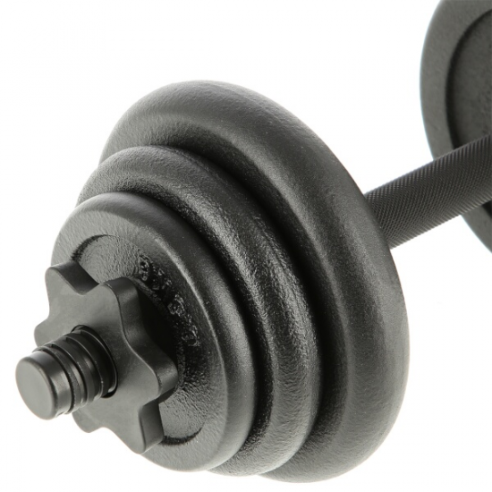 Litinový činkový set v kufru ONE Fitness STO20 