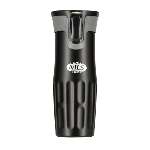 Termohrnček NILS Camp NCC06, čierny Termohrnček NILS Camp NCC06, čierny