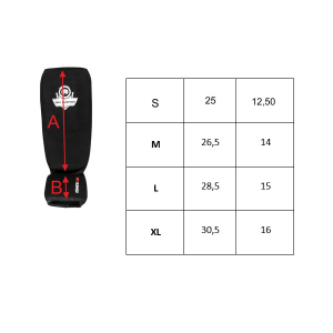 Chrániče holení a nártu DBX BUSHIDO SP-20 XL 