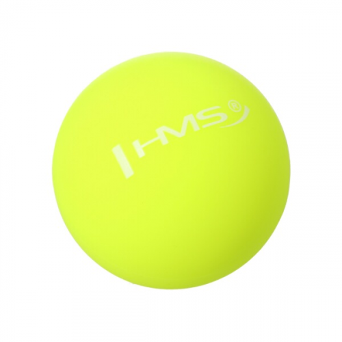 Masážna loptička HMS BLC01 Lacrosse ball, zelená  