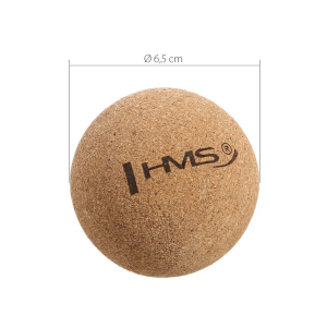 Korková masážna loptička HMS BLW01 Lacrosse Ball 