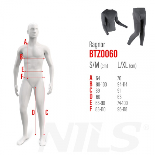 Pánske termoprádlo - set NILS BTZ0060 Ragnar 