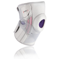 Bandáž na koleno HMS KO1505 svetlo šedá