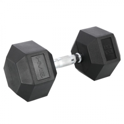 Čierna hexagonálna činka jednoručka HMS 25 kg Čierna hexagonálna činka jednoručka HMS 25 kg