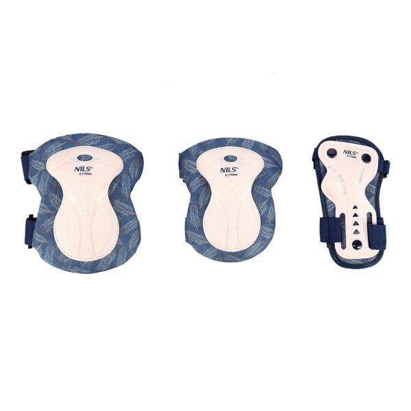 H727 Chrániče - sada NILS EXTREME, sv.ružové, veľ. L