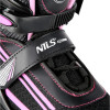 Kolieskové korčule NILS Extreme NJ19803 ružové 