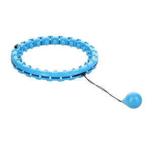 Masážna hula hoop Home FH01 so závažím modrá 