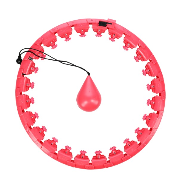 Masážna hula hoop Home so závažím FH01, červená Masážna hula hoop Home so závažím FH01, červená