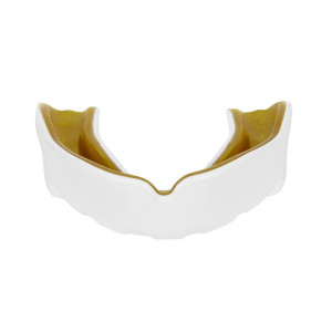 Chránič zubov DBX BUSHIDO ARM-100021 bielo-zlatý 