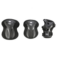 H8334 Chrániče - sada NILS EXTREME, čierne, veľ. L